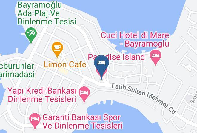 Darica - Paradise Island Hotel Maps
