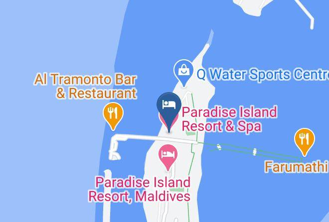 North Male - Paradise Island Resort & Spa Maps