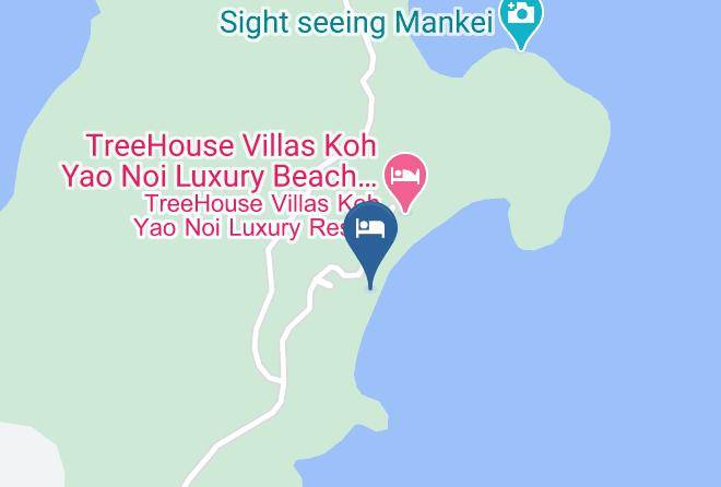 Amphoe Ko Yao - Paradise Koh Yao Resort Maps