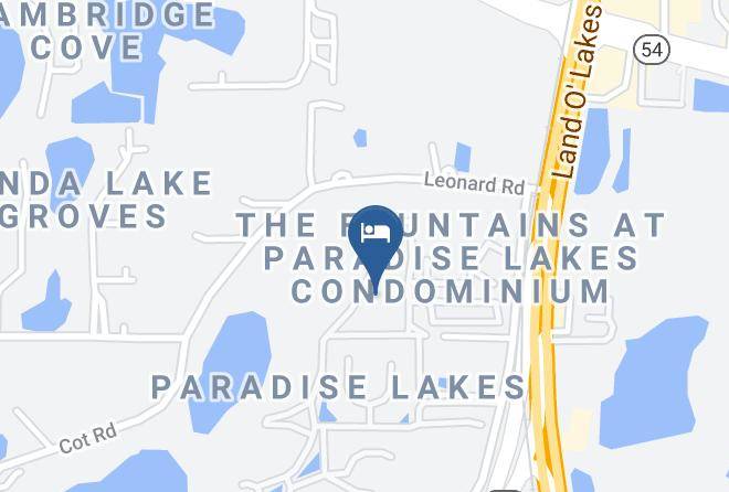 Pasco - Paradise Lakes Resort Maps