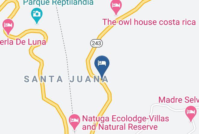 Perez Zeledon - Paradise Lodge Maps