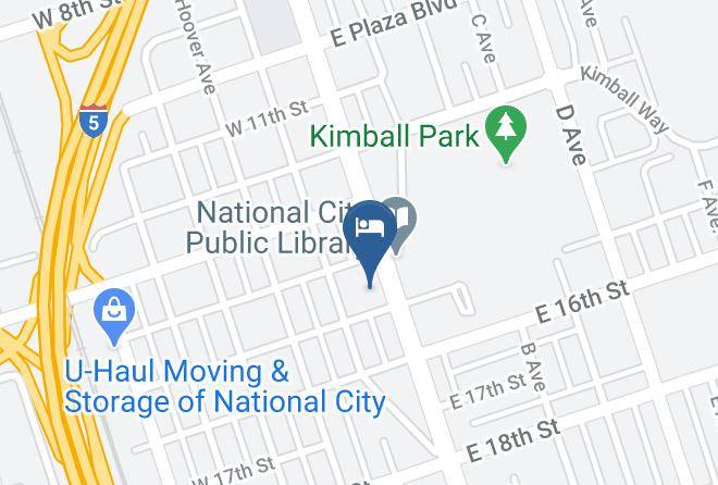 San Diego - Paradise Motel Maps