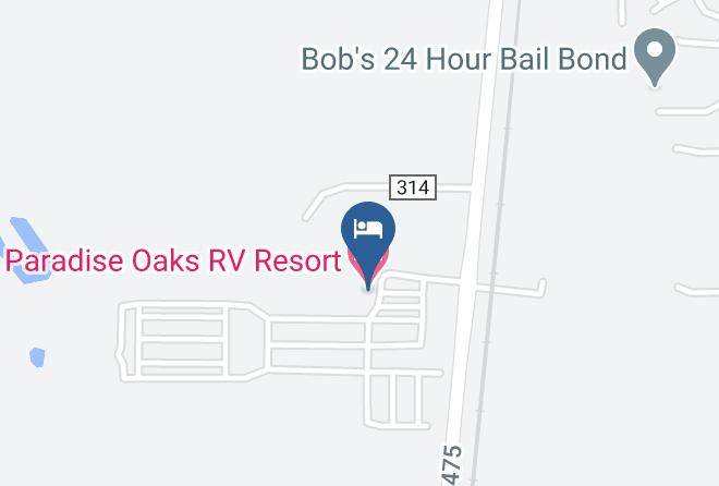 Sumter - Paradise Oaks Rv Resort Maps