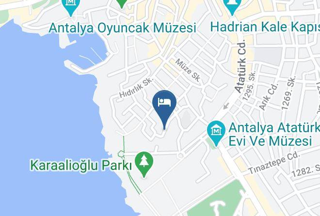 Muratpasa - Paradise Otel Kaleici Maps