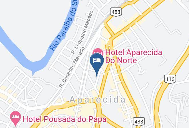 Aparecida - Paradise Palace Hotel Maps