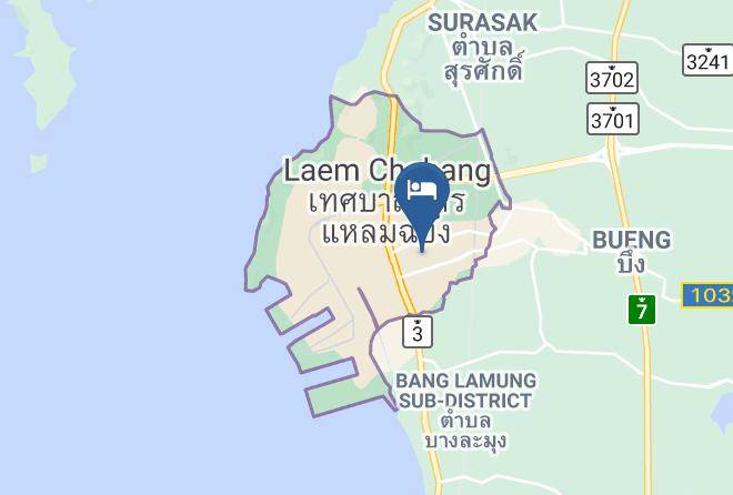 Paradise Park Laemchabang Map