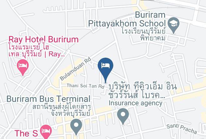 Amphoe Mueang Buri Ram - Paradise Resort Buriram Maps