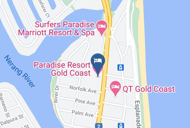 Gold Coast - Paradise Resort Gold Coast Maps