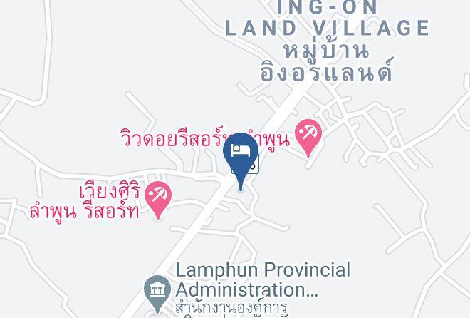 Amphoe Mueang Lamphun - Paradise Resort Lamphun Maps