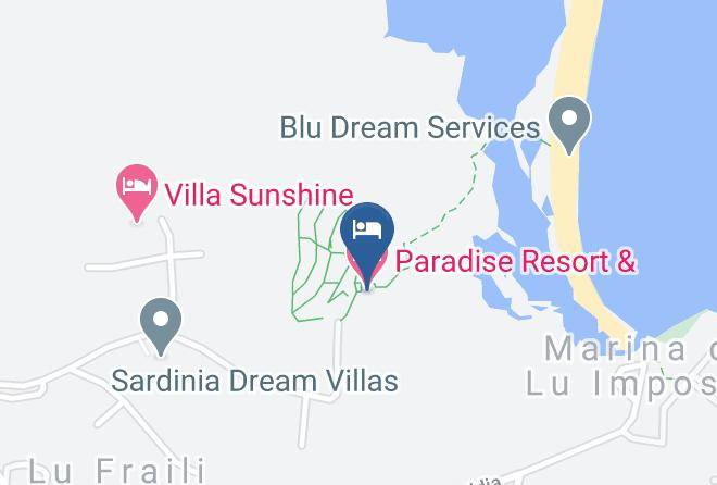 Sassari - Paradise Resort & Spa Maps