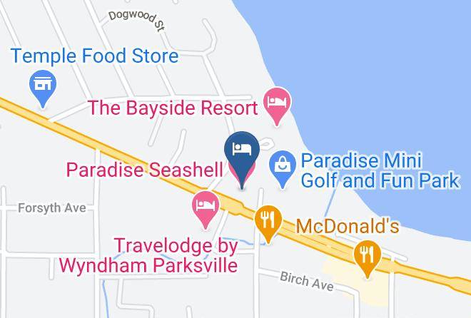Nanaimo - Paradise Seashell Motel Maps