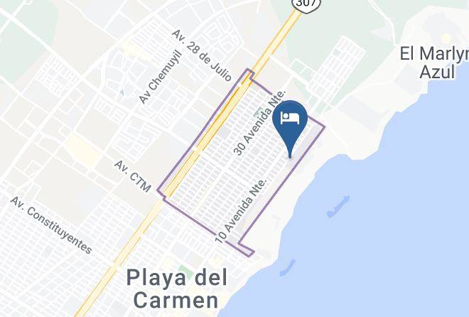 Solidaridad - Paradisus Playa Del Carmen La Esmeralda Maps