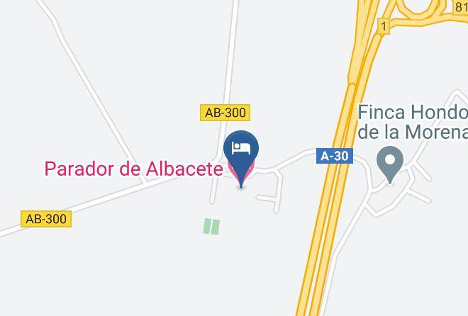 Parador De Albacete Map