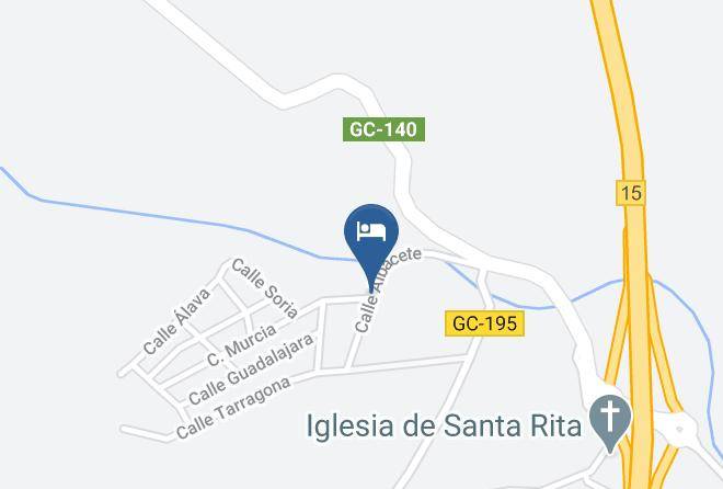 Las Palmas - Parador De Albacete Maps