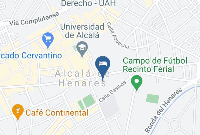 Madrid - Parador De Alcala De Henares Maps