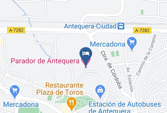 Malaga - Parador De Antequera Maps