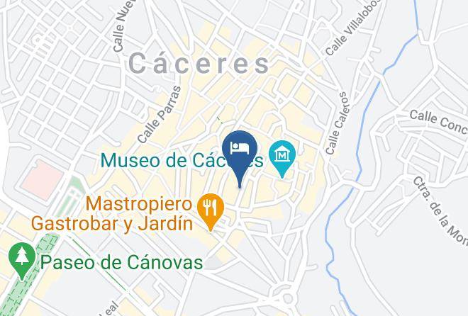 Caceres - Parador De Caceres Maps