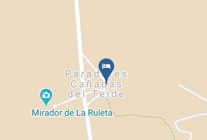 Santa Cruz De Tenerife - Parador De Canadas Del Teide Maps