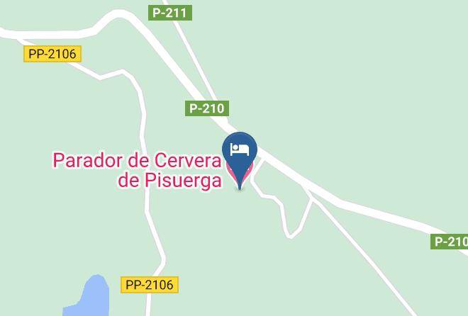 Parador De Cervera De Pisuerga Map