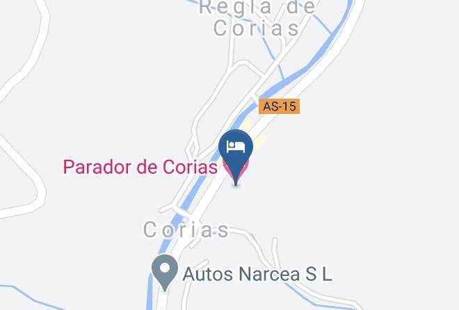 Asturias - Parador De Corias Maps