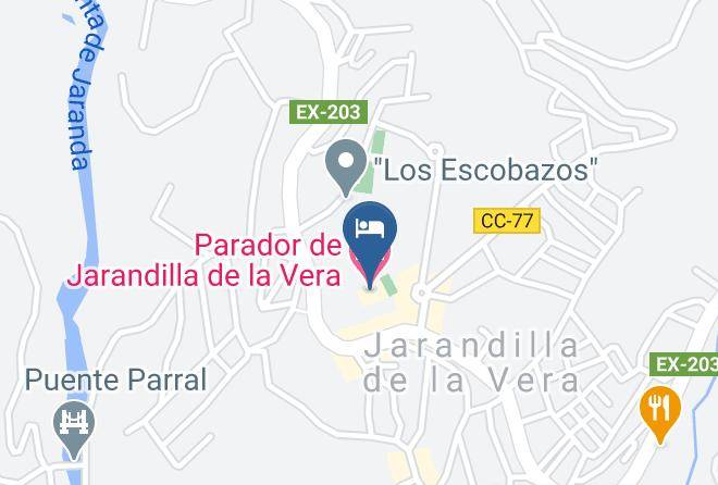 Caceres - Parador De Jarandilla De La Vera Maps
