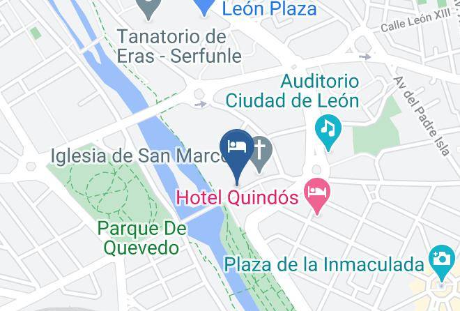 Parador De Leon Map