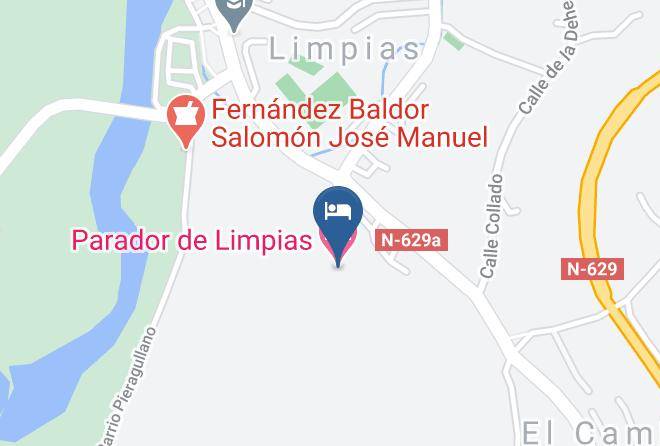 Limpias - Parador De Limpias Maps