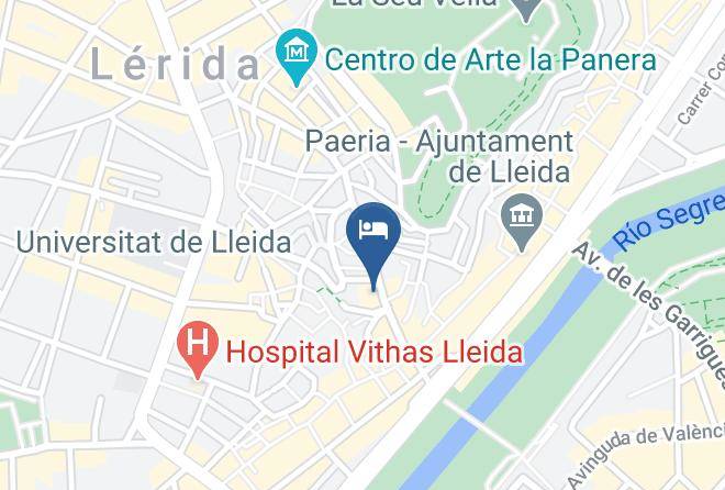 Lleida - Parador De Lleida Maps