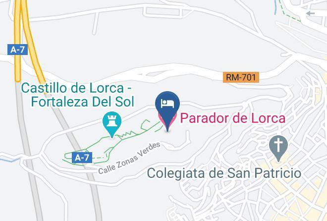 Murcia - Parador De Lorca Maps
