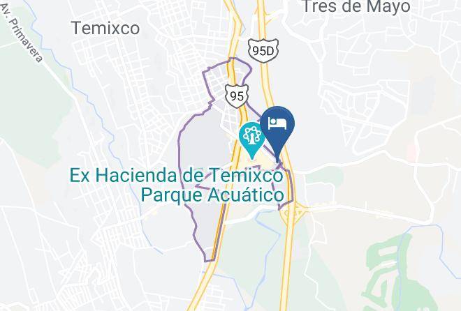 Temixco - Parador De Manolos Hotel Maps