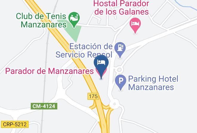 Ciudad Real - Parador De Manzanares Maps
