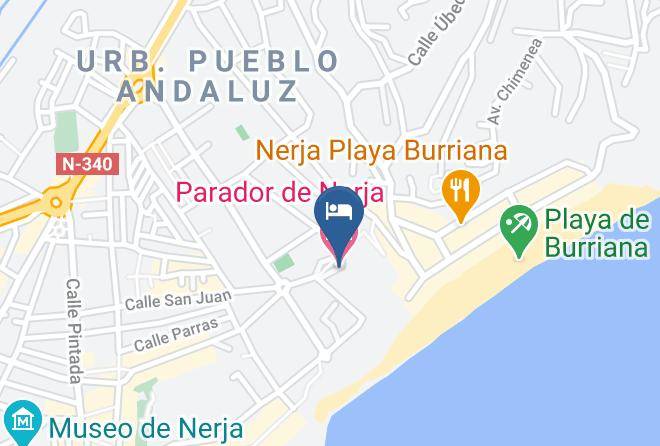 Malaga - Parador De Nerja Maps