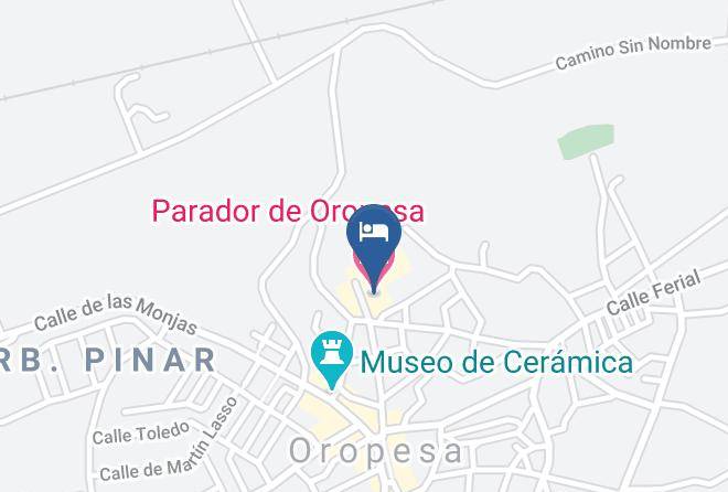 Parador De Oropesa Map