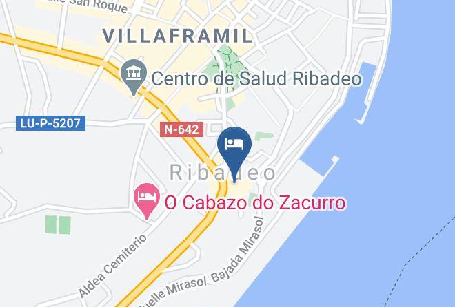 Lugo - Parador De Ribadeo Maps