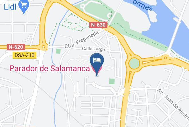 Salamanca - Parador De Salamanca Maps