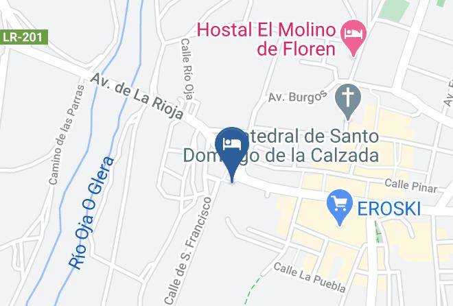 Parador De Santo Domingo Bernardo De Fresneda Map