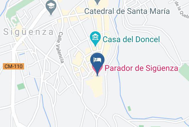 Guadalajara - Parador De Siguenza Maps