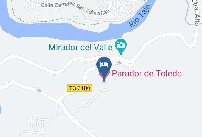 Toledo - Parador De Toledo Maps