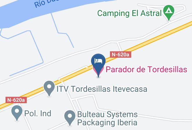 Valladolid - Parador De Tordesillas Maps