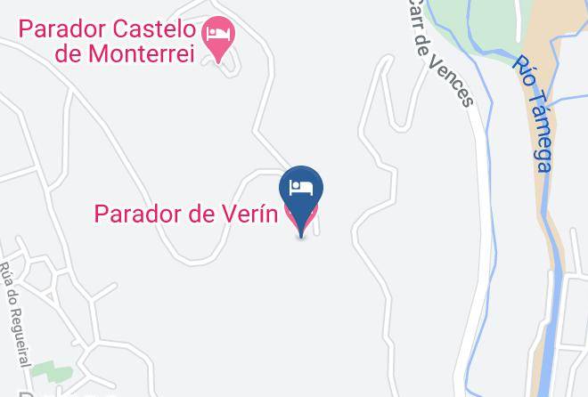 Ourense - Parador De Verin Maps