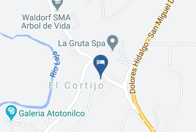 San Miguel De Allende - Parador Del Cortijo Maps