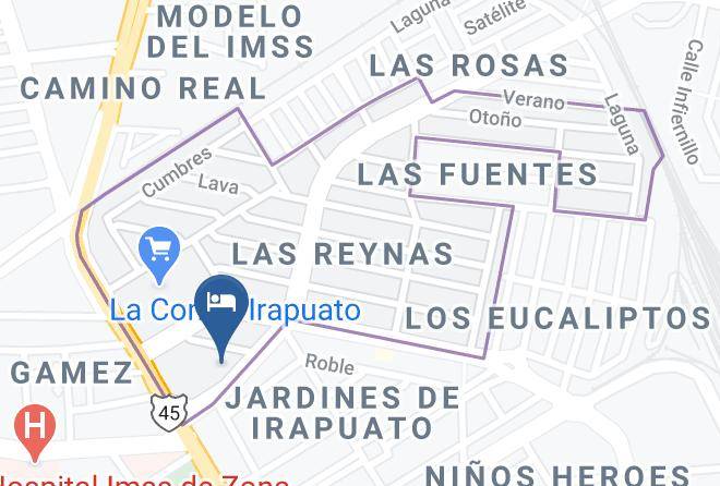 Parador Del Rio Hotel Map