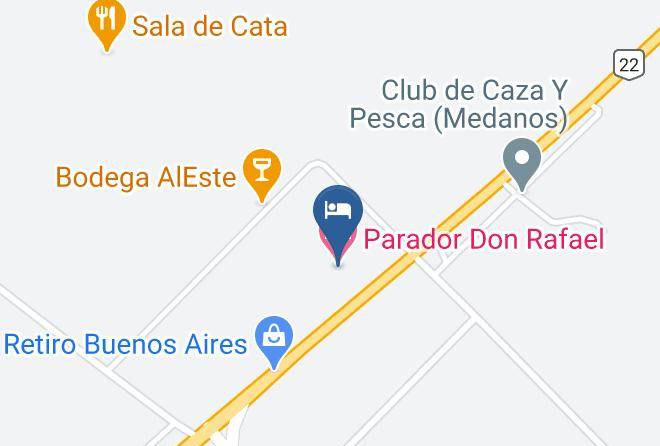 Villarino Partido - Parador Don Rafael Maps