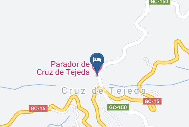 Las Palmas - Parador De Cruz De Tejeda Maps
