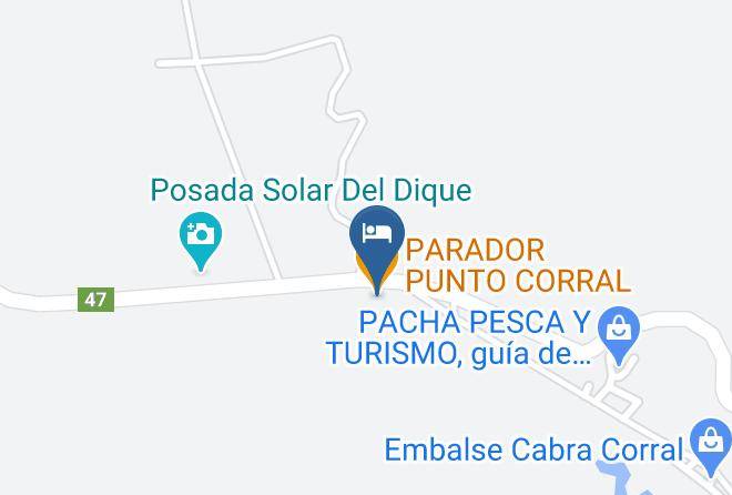 La Vina - Parador Punto Corral Maps