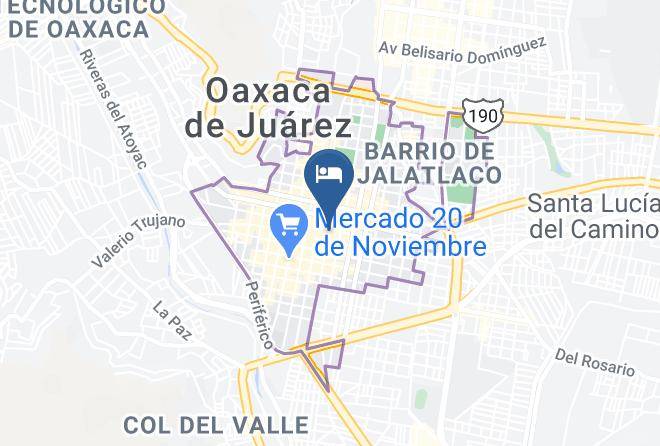 Oaxaca De Juarez - Parador San Agustin Maps