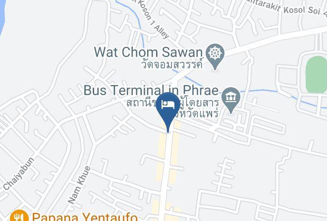 Amphoe Mueang Phrae - Paradorn Hotel Maps