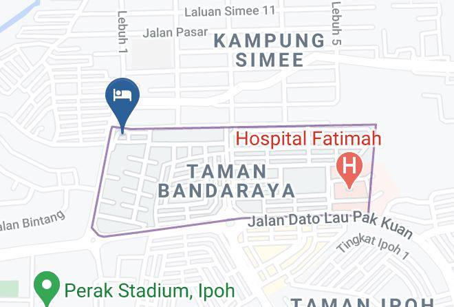 Kinta District - Paragon City Hotel Maps