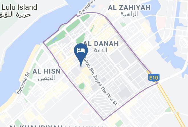 Abu Dhabi - Paragon Hotel Maps