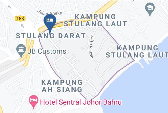 Johor Bahru - Paragon Suites Maps